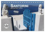 SANTORINI - Idyll auf dem Vulkan (Tischkalender 2026 DIN A5 quer), CALVENDO Monatskalender
