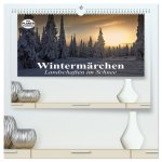 Wintermärchen. Landschaften im Schnee (hochwertiger Premium Wandkalender 2026 DIN A2 quer), Kunstdruck in Hochglanz