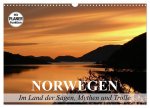 Norwegen. Im Land der Sagen, Mythen und Trolle (Wandkalender 2026 DIN A3 quer), CALVENDO Monatskalender