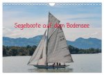 Segelboote auf dem Bodensee (Wandkalender 2026 DIN A4 quer), CALVENDO Monatskalender