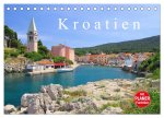 Kroatien (Tischkalender 2026 DIN A5 quer), CALVENDO Monatskalender