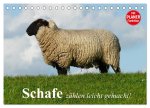 Schafe zählen leicht gemacht! (Tischkalender 2026 DIN A5 quer), CALVENDO Monatskalender