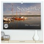 Seestärke - Der Ammersee (hochwertiger Premium Wandkalender 2026 DIN A2 quer), Kunstdruck in Hochglanz