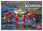 Krabben. Witzige Monster (Tischkalender 2026 DIN A5 quer), CALVENDO Monatskalender