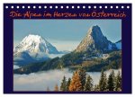 Die Alpen im Herzen von Österreich (Tischkalender 2026 DIN A5 quer), CALVENDO Monatskalender