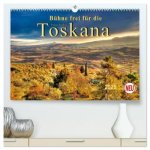 Bühne frei für die Toskana (hochwertiger Premium Wandkalender 2026 DIN A2 quer), Kunstdruck in Hochglanz