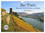 Der Rhein. Oberes Mittelrheintal von Bingen bis Koblenz (Wandkalender 2026 DIN A4 quer), CALVENDO Monatskalender