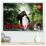 Regenwald. Tiere im Dschungel (hochwertiger Premium Wandkalender 2026 DIN A2 quer), Kunstdruck in Hochglanz