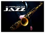 Klangbilder des Jazz (Wandkalender 2026 DIN A2 quer), CALVENDO Monatskalender