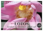 Lotos. Symbol für Reinheit und Kraft (Tischkalender 2026 DIN A5 quer), CALVENDO Monatskalender