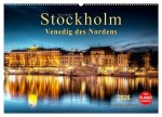 Stockholm - Venedig des Nordens (Wandkalender 2026 DIN A2 quer), CALVENDO Monatskalender