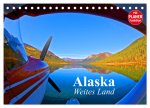 Alaska - Weites Land (Tischkalender 2026 DIN A5 quer), CALVENDO Monatskalender