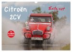 Citroën 2CV - Ente rot (Wandkalender 2026 DIN A3 quer), CALVENDO Monatskalender