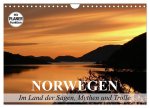 Norwegen. Im Land der Sagen, Mythen und Trolle (Wandkalender 2026 DIN A4 quer), CALVENDO Monatskalender