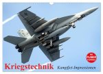 Kriegstechnik. Kampfjet-Impressionen (Wandkalender 2026 DIN A3 quer), CALVENDO Monatskalender