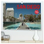 San Diego (hochwertiger Premium Wandkalender 2026 DIN A2 quer), Kunstdruck in Hochglanz