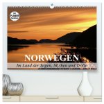 Norwegen. Im Land der Sagen, Mythen und Trolle (hochwertiger Premium Wandkalender 2026 DIN A2 quer), Kunstdruck in Hochglanz