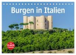 Burgen in Italien (Tischkalender 2026 DIN A5 quer), CALVENDO Monatskalender
