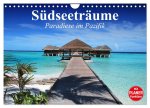 Südseeträume. Paradiese im Pazifik (Wandkalender 2026 DIN A4 quer), CALVENDO Monatskalender