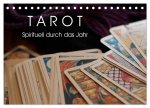 Tarot. Spirituell durch das Jahr (Tischkalender 2026 DIN A5 quer), CALVENDO Monatskalender