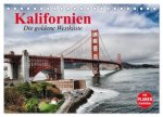 Kalifornien. Die goldene Westküste (Tischkalender 2026 DIN A5 quer), CALVENDO Monatskalender