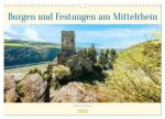 Burgen und Festungen am Mittelrhein (Wandkalender 2026 DIN A3 quer), CALVENDO Monatskalender