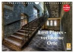 Lost Places - verlassene Orte (Wandkalender 2026 DIN A4 quer), CALVENDO Monatskalender