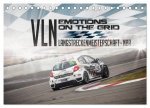 EMOTIONS ON THE GRID - VLN Langstreckenmeisterschaft Nürburgring (Tischkalender 2026 DIN A5 quer), CALVENDO Monatskalender