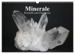 Minerale. Kristalle und Edelsteine (Wandkalender 2026 DIN A3 quer), CALVENDO Monatskalender