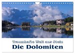 Die Dolomiten - Traumhafte Welt aus Stein (Wandkalender 2026 DIN A4 quer), CALVENDO Monatskalender
