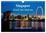 Singapur Stadt der Skylines (Wandkalender 2026 DIN A4 quer), CALVENDO Monatskalender