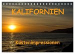 KALIFORNIEN Küstenimpressionen (Tischkalender 2026 DIN A5 quer), CALVENDO Monatskalender