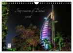 Impressions of Dubai 2026 (Wandkalender 2026 DIN A4 quer), CALVENDO Monatskalender