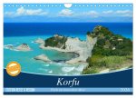 Korfu, Perle im Ionischen Meer (Wandkalender 2026 DIN A4 quer), CALVENDO Monatskalender