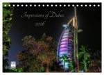 Impressions of Dubai 2026 (Tischkalender 2026 DIN A5 quer), CALVENDO Monatskalender