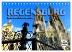 REGENSBURG - Impressionen (Tischkalender 2026 DIN A5 quer), CALVENDO Monatskalender