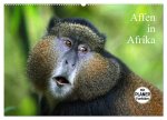 Affen in Afrika (Wandkalender 2026 DIN A2 quer), CALVENDO Monatskalender