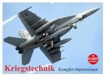 Kriegstechnik. Kampfjet-Impressionen (Wandkalender 2026 DIN A2 quer), CALVENDO Monatskalender