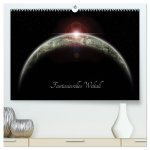Fantasievolles Weltall (hochwertiger Premium Wandkalender 2026 DIN A2 quer), Kunstdruck in Hochglanz