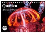 Quallen. Ätherische Wunderwesen (Tischkalender 2026 DIN A5 quer), CALVENDO Monatskalender