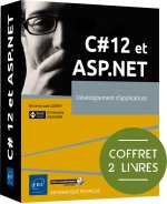C# 12 et ASP.NET - Coffret 2 livres : Développement d'applications