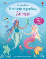 Sirenas Vestuario En Pegatinas