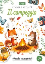 campeggio. Sticker e attività