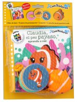 Claudia, el pez payaso, aprende a reir