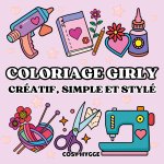 COLORIAGE GIRLY