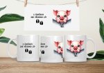Hrneček čumáček 330ml porcelán Prase