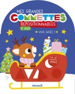 Mes grandes gommettes repositionnables - 2 ans - Vive Noël !