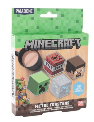Minecraft set podtácků