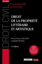 Droit de la propriete litteraire et artistique
