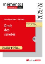 Droit des sûretes